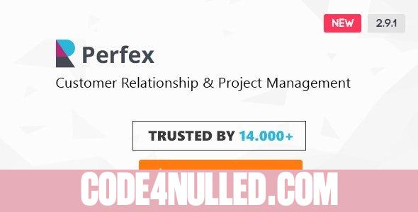 Perfex v2.9.1 - Powerful Open Source CRM