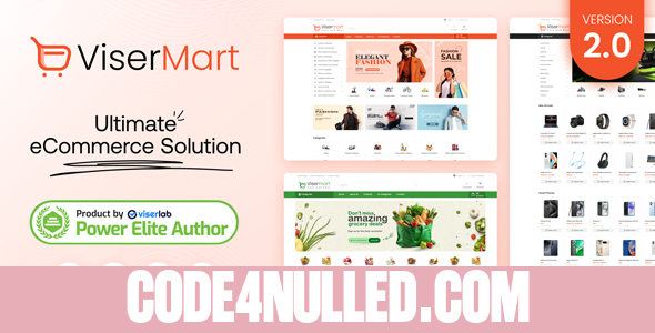 ViserMart v2.0 - Ecommerce Shopping Platform - nulled