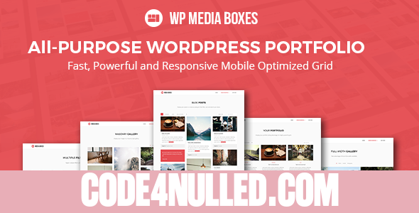 WP Media Boxes Portfolio v1.4.1