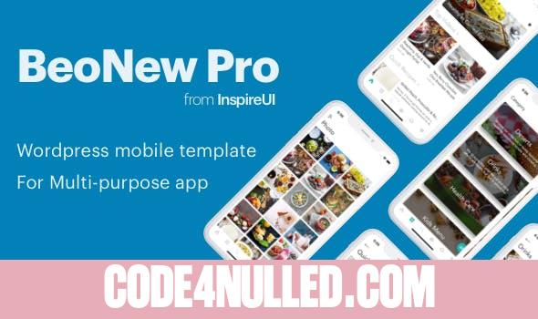BeoNews Pro v3.0.2 - React Native mobile app for Wordpress