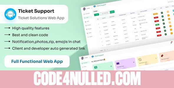 Ticket Support v1.0 - Real Time Chat