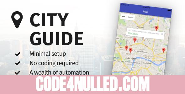 City Guide Ionic - Full Application with Firebase backend