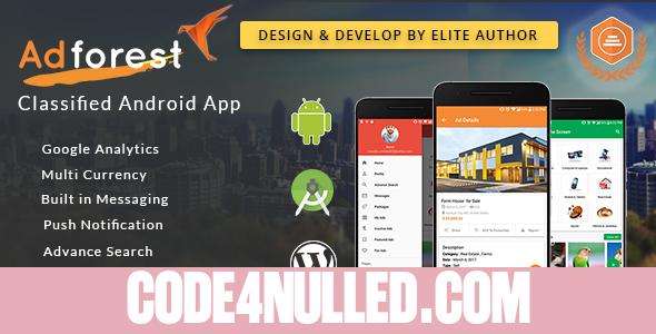 AdForest v2.2.1 - Classified Native Android App - nulled
