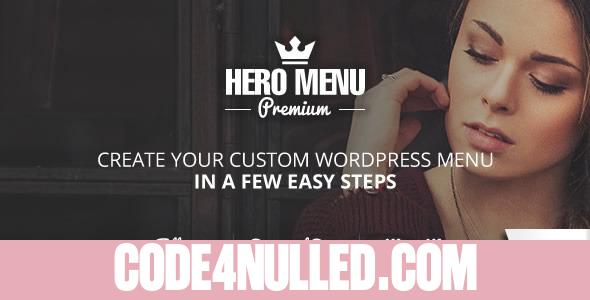 Hero Menu v1.10.0 - Responsive WordPress Mega Menu Plugin