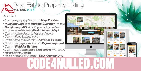 Realcon Real Estate Property Listing v3.4