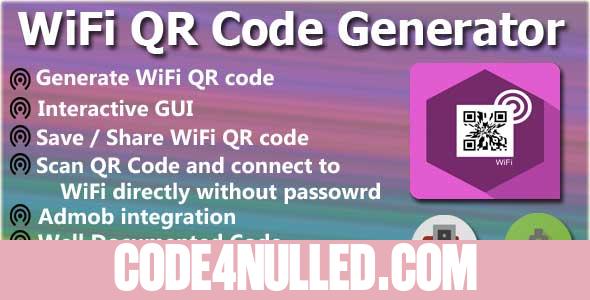 WiFi QR Code Generator & Scanner +Android Studio +AdMob