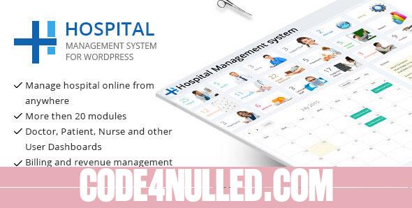 Hospital Management System for Wordpress