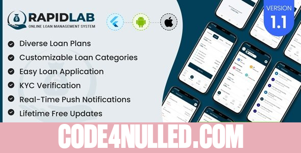 Cross Platform Mobile Application for RapidLab CMS v1.1