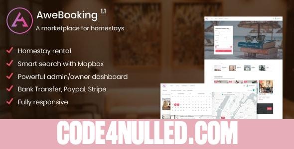 AweBooking v1.1 - A marketplace for homestays