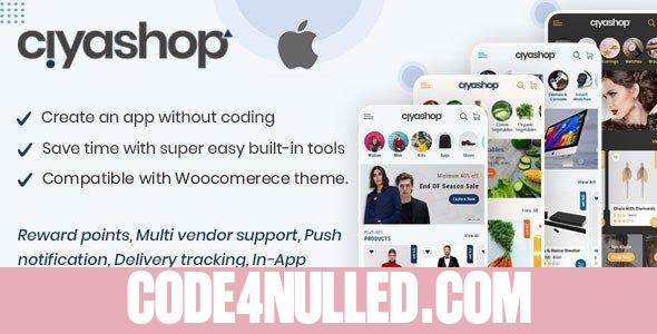 CiyaShop v4.12 - Native iOS Application based on WooCommerce