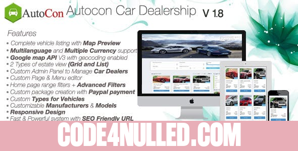 Autocon Car Dealership v1.8