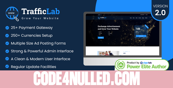 TrafficLab v2.0 - Traffic Exchange Platform - nulled