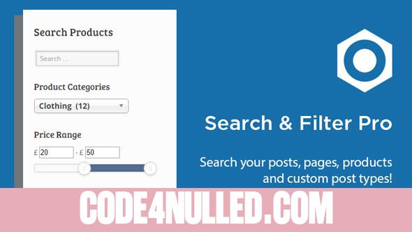 Search & Filter Pro v2.3.4 – The Ultimate Filter Plugin