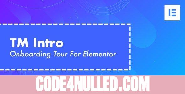 TM Intro v1.1 - User Onboarding Tour Addon For Elementor
