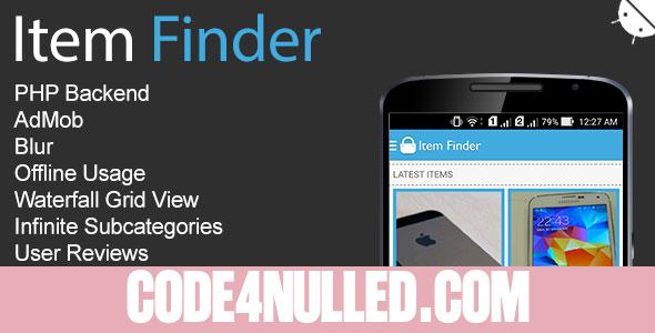 Item Finder MarketPlace Full Android App v1.7.1