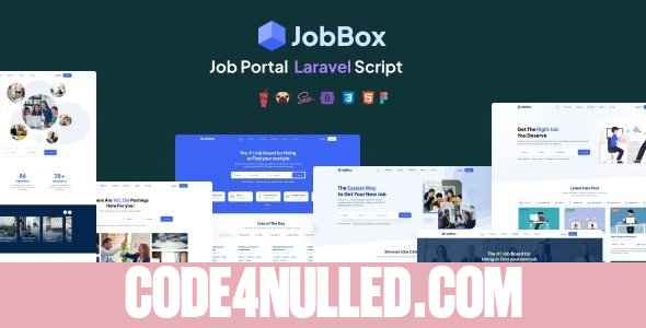 JobBox v1.13.3 - Laravel Job Portal Multilingual System - nulled