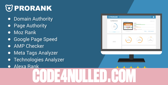 ProRank v2.3.0 - Analyzer stats website