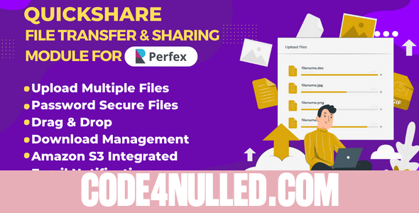 QuickShare v1.1.0 - File transfer & sharing module for Perfex CRM