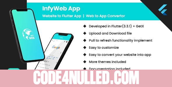 Web to App - Convert Website to Flutter App - 13 August 2024