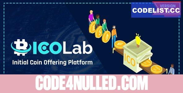 ICOLab v3.0 - Initial Coin Offering Platform - nulled