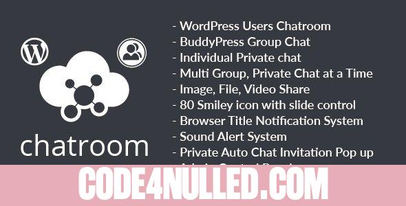 WordPress Chat Room v1.0.7 - Group Chat Plugin
