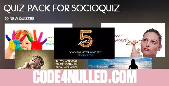 50 Quiz Pack for SocioQuiz