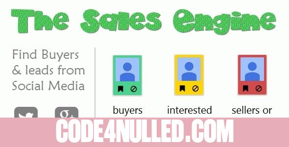 Sales Engine - Find Buyers & Leads on Social Media