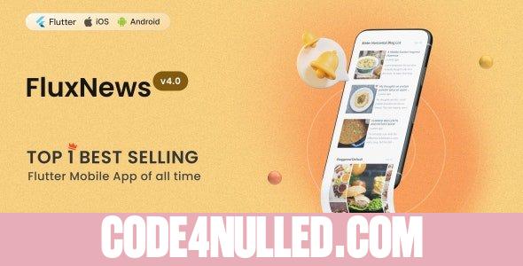 FluxNews v5.2.0 - Flutter mobile app for Wordpress