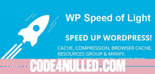 WP Speed of Light v3.3.1 – Speed Up WordPress Pro