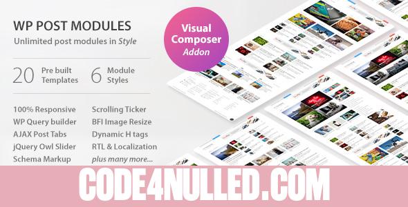 WP Post Modules for NewsPaper and Magazine Layouts v1.9.4