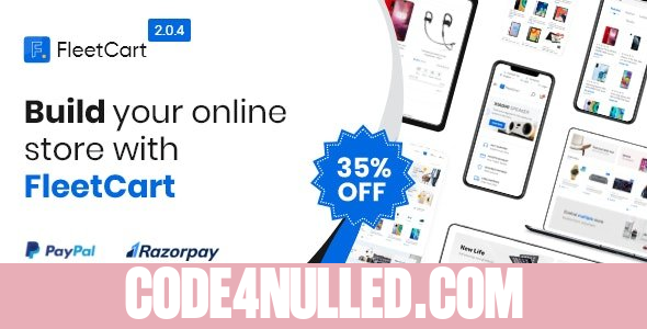 FleetCart v2.0.4 - Laravel Ecommerce System - nulled
