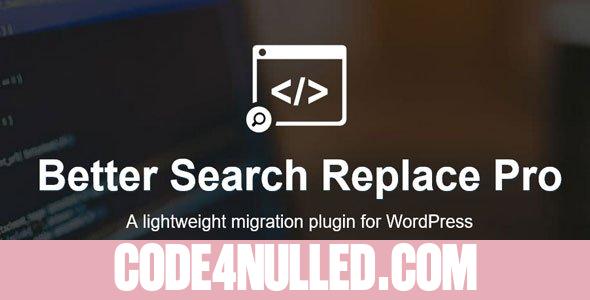 Better Search Replace Pro v1.4.10