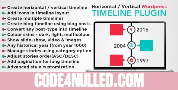 Cool Timeline Pro v2.6 - WordPress Timeline Plugin