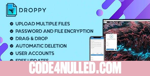Droppy v2.3.7 - Online file transfer and sharing - nulled