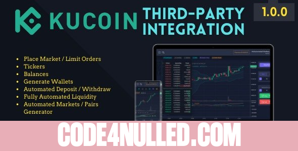 KuCoin v1.0 - Third-party Provider For Bicrypto - Market/Limit Orders, Fully Automated Liquidity