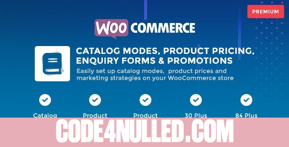 WooCommerce Catalog Mode v1.1.3 - Pricing, Enquiry Forms & Promotions