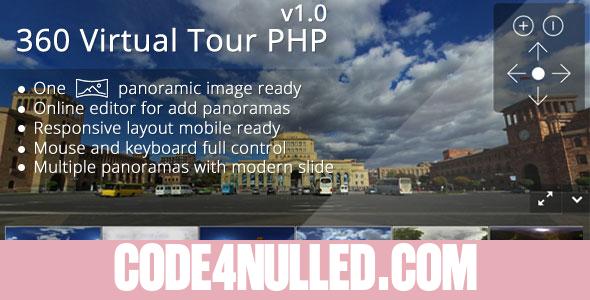 360 Virtual Tour PHP v1.1