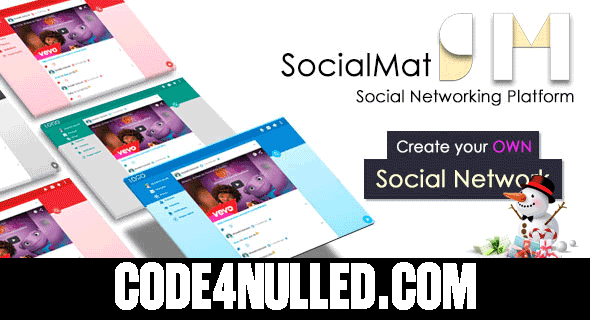Socialmat v1.6.2 - Social Networking Platform