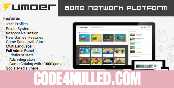 Tumder - An arcade games platform