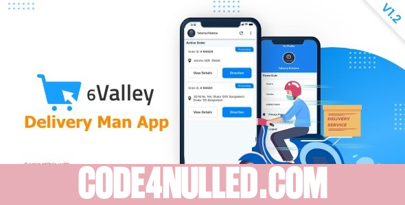 6Valley eCommerce - Delivery Man Mobile App v1.2