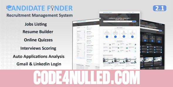 Candidate Finder v2.1 - Recruitment Management System