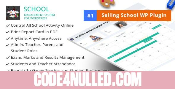 School Management System for Wordpress v67.0
