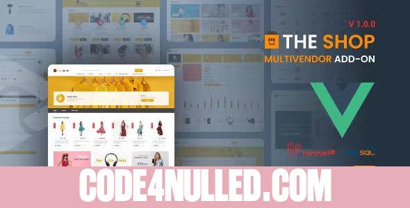 The Shop Multivendor Add-on v2.6