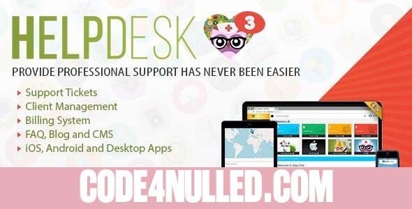 HelpDesk v3.5 - The professional Support Solution - nulled