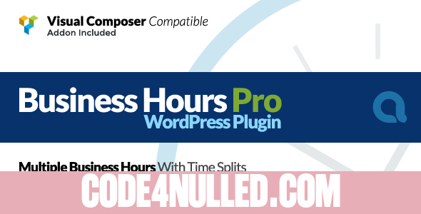 Business Hours Pro WordPress Plugin v5.5.0