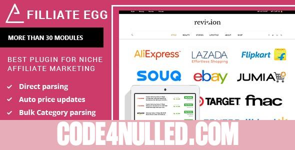 Affiliate Egg v1.0.9.16 - Niche Affiliate Marketing Wordpress Plugin