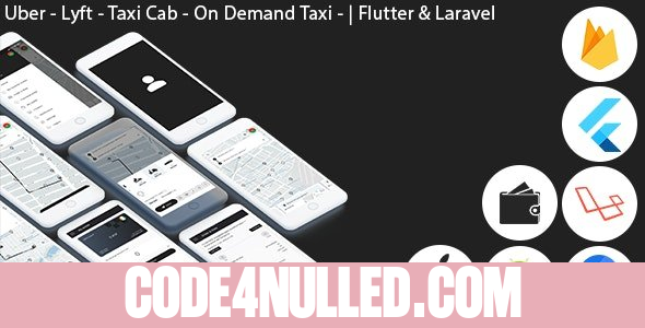 Uber - Lyft - Taxi Cab - On Demand Taxi - Complete Solution v1.0