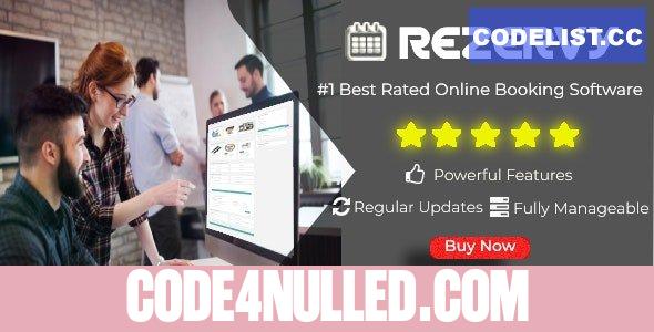 Rezervy v5.2 - Online bookings system for cleaning, maids, plumber, maintenance, repair, salon services