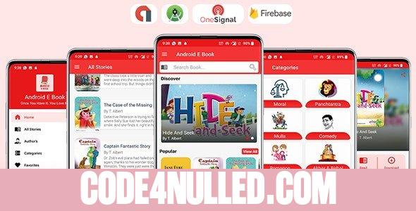 Android E Book App - Admin Panel - Admob & FAN