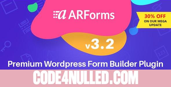 ARForms v3.2 - Wordpress Form Builder Plugin